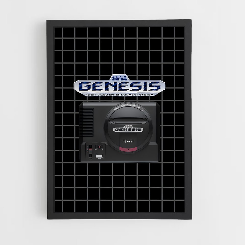 Poster Sega Forever – affiche Consoles (vue 2)